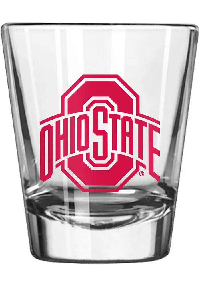 Ohio State Buckeyes 2oz Design Shot Glass