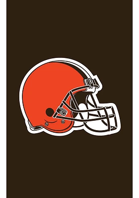 Cleveland Browns Applique Garden Flag - Orange