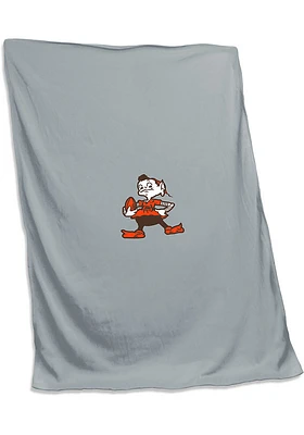 Cleveland Browns Screened Sweatshirt Blanket