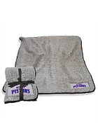 Detroit Pistons Frosty Sherpa Fleece Blanket - Black