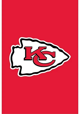 Kansas City Chiefs Applique Garden Flag - Red
