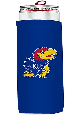 Logo Brands Kansas Jayhawks 12oz Slim Can Coolie