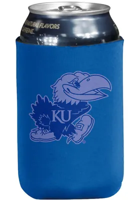 Logo Brands Kansas Jayhawks 12oz Can Design Coolie