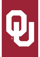 Oklahoma Sooners Applique Garden Flag - Red
