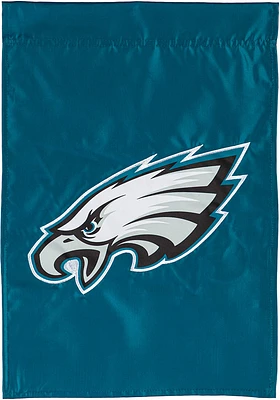 Philadelphia Eagles Applique Garden Flag - Midnight Green
