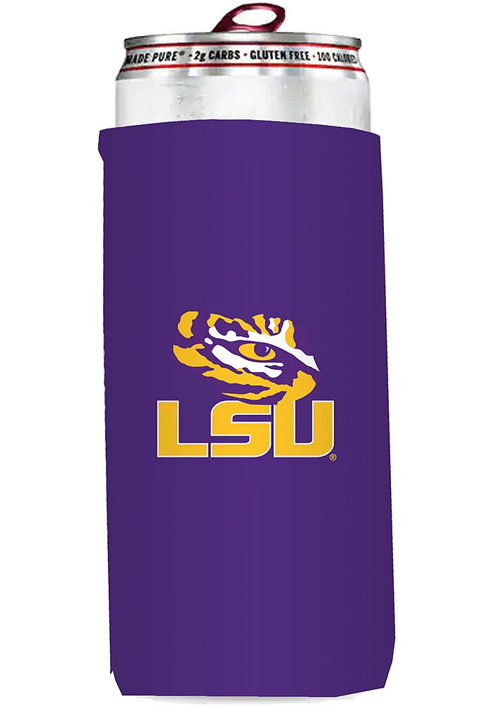Logo Brands LSU Tigers 12oz Slim Can Coolie