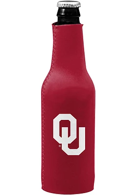 Logo Brands Oklahoma Sooners 12 oz Bottle Coolie