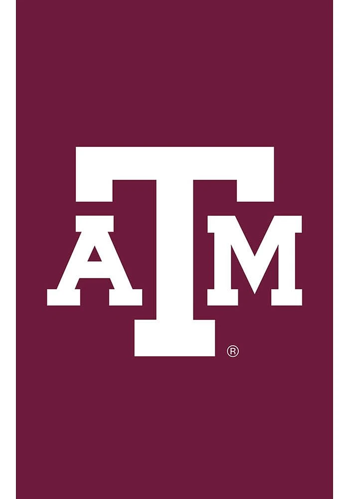 Texas A&M Aggies Applique Garden Flag - Burnt Orange