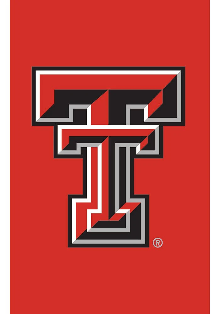 Texas Tech Red Raiders Applique Garden Flag - Red
