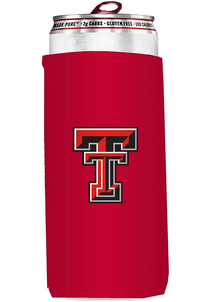 Logo Brands Texas Tech Red Raiders 12oz Slim Can Coolie