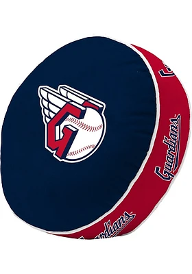 Cleveland Guardians Puff Throw Pillow - Blue