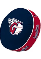 Cleveland Guardians Puff Throw Pillow - Blue