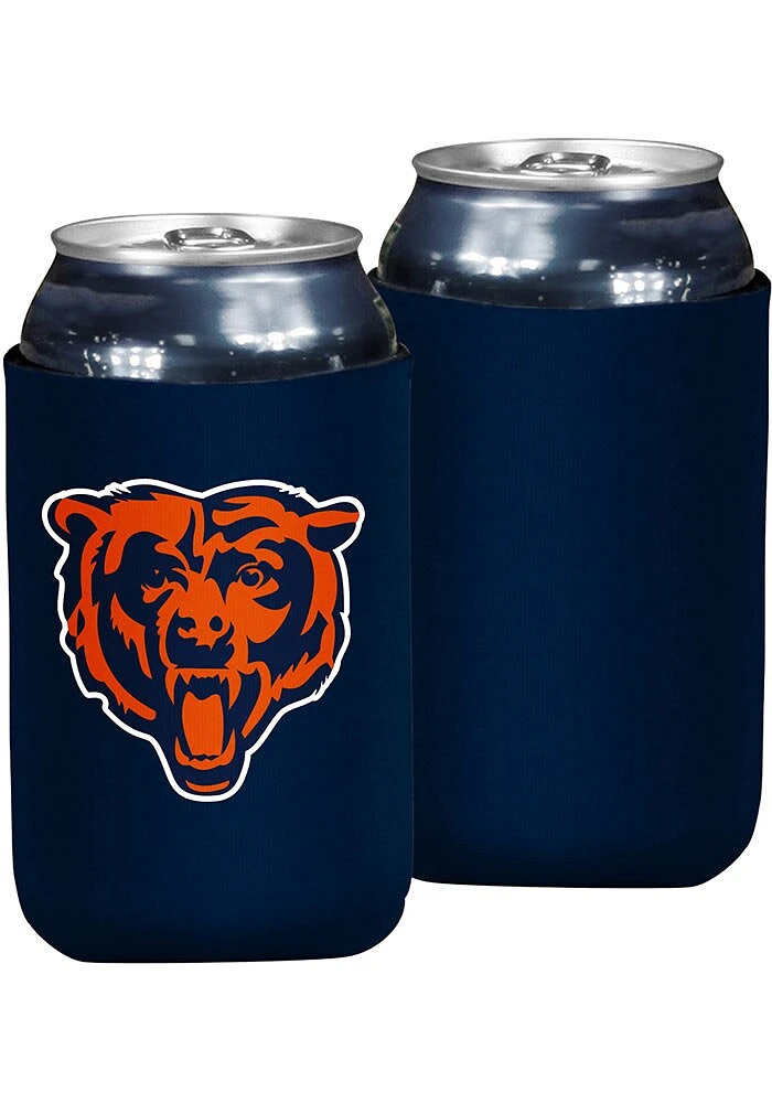 Logo Brands Chicago Bears 12oz Can Coolie