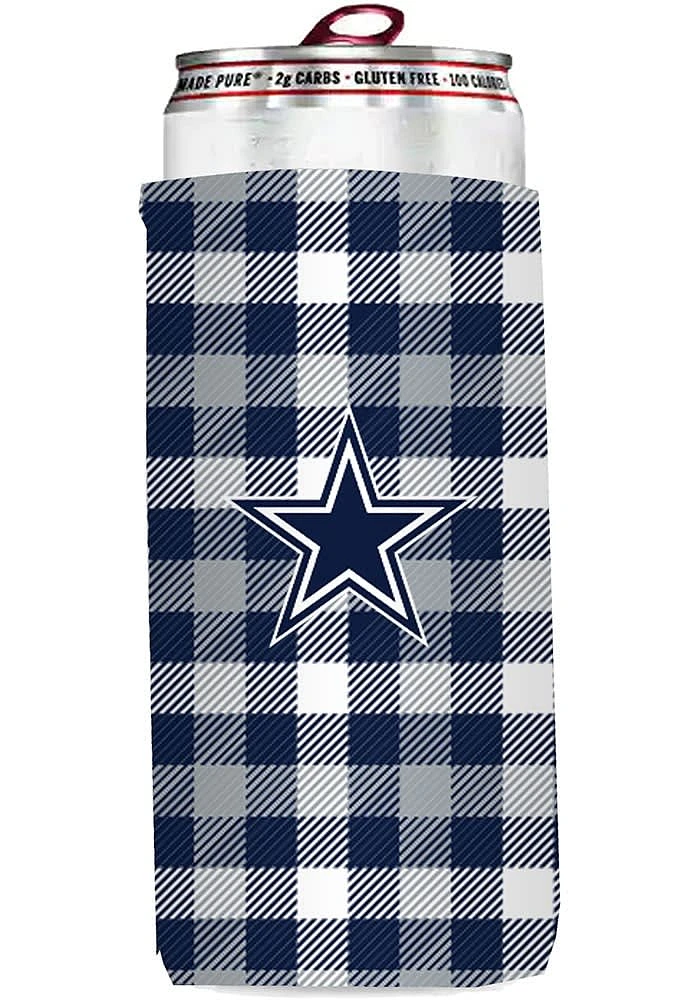 Logo Brands Dallas Cowboys Pattern12oz Slim Can Coolie