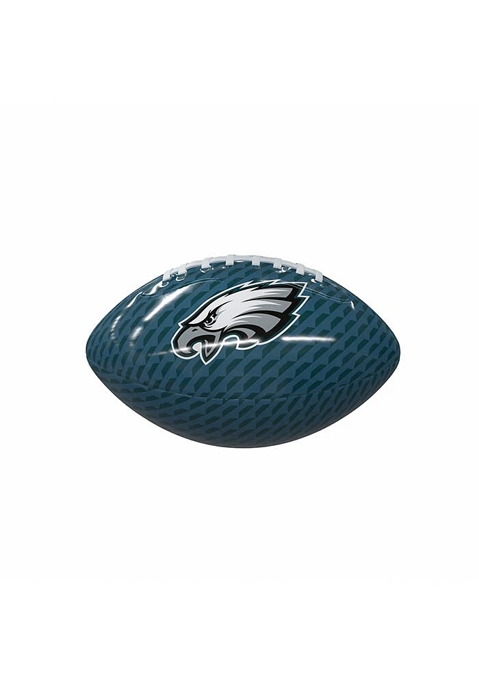 Logo Brands Philadelphia Eagles Carbon Fiber Mini Football