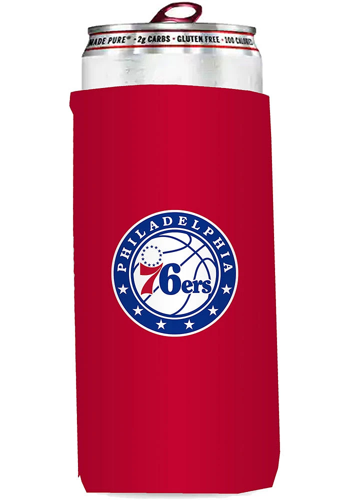 Logo Brands Philadelphia 76ers 12oz Slim Can Coolie