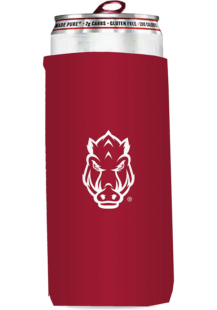 Logo Brands Arkansas Razorbacks 12oz Slim Can Coolie