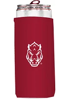 Logo Brands Arkansas Razorbacks 12oz Slim Can Coolie