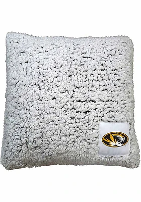 Missouri Tigers Frosty Throw Throw Pillow - Grey