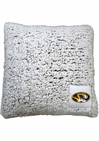 Missouri Tigers Frosty Throw Throw Pillow - Grey