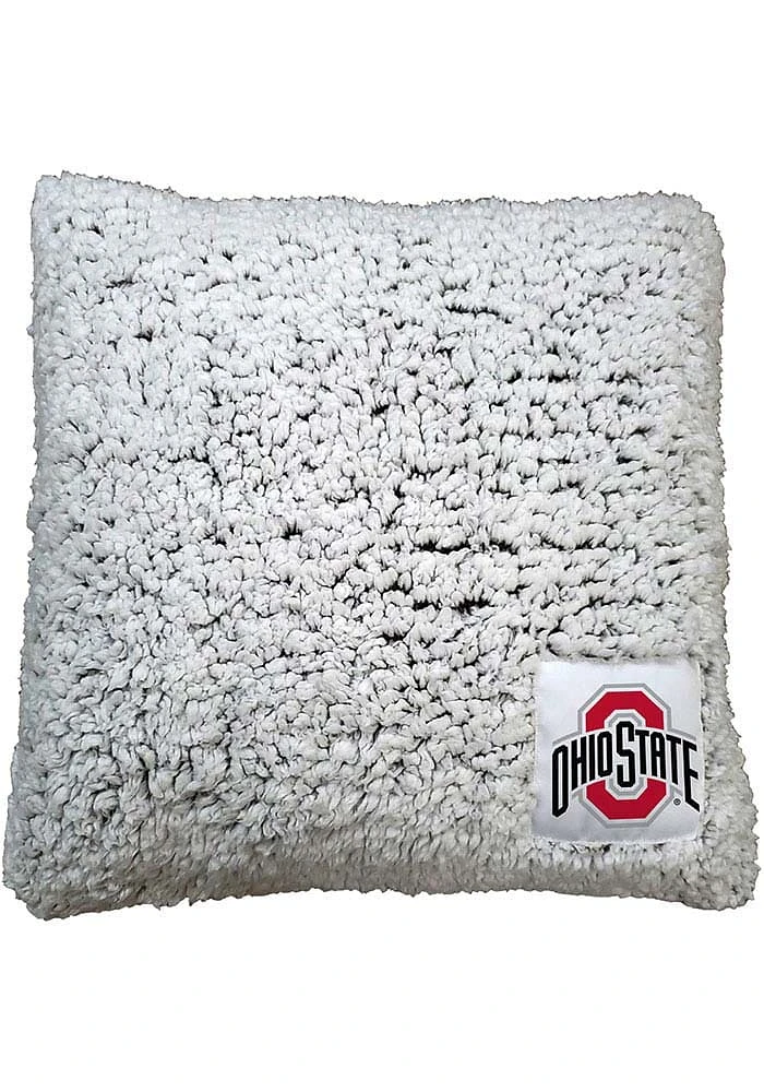 Ohio State Buckeyes Frosty Throw Pillow