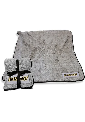 Wichita State Shockers Frosty Sherpa Fleece Blanket - Grey