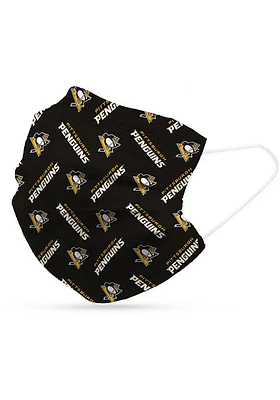 Logo Brands Pittsburgh Penguins 6 Pack Disposable Fan Mask