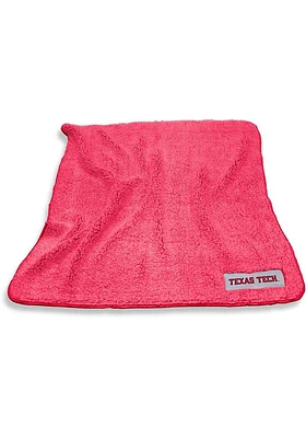 Texas Tech Red Raiders Color Frosty Sherpa Fleece Blanket - Red