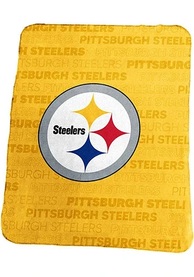 Pittsburgh Steelers Classic Fleece Blanket - Black