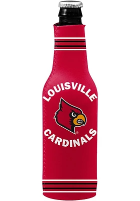 Logo Brands Louisville Cardinals 12 oz Bottle Coolie