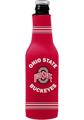 Logo Brands Ohio State Buckeyes 12 oz Bottle Design Coolie