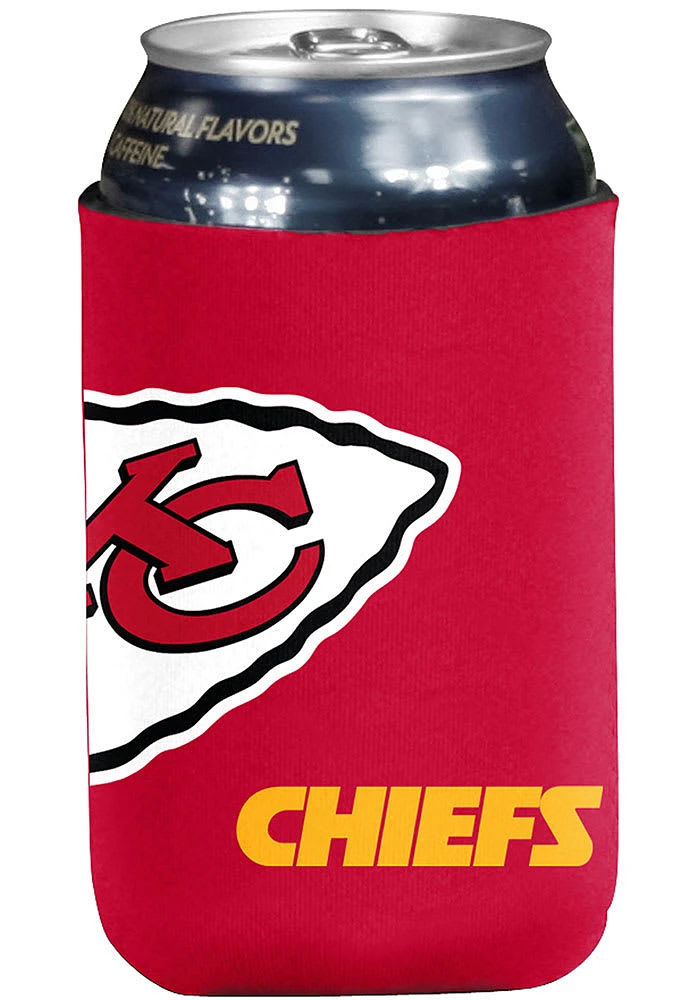 Logo Brands Kansas City Chiefs 12 oz Oversized Logo Coolie