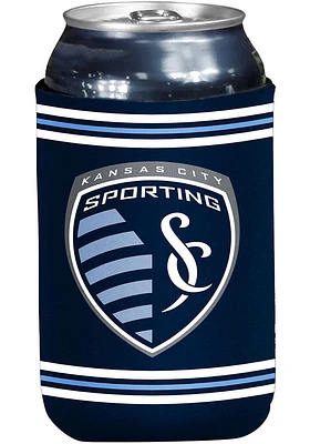 Logo Brands Sporting Kansas City 12 oz Stripe Logo Coolie