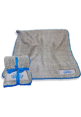 Oklahoma City Thunder Frosty Sherpa Fleece Blanket - Blue
