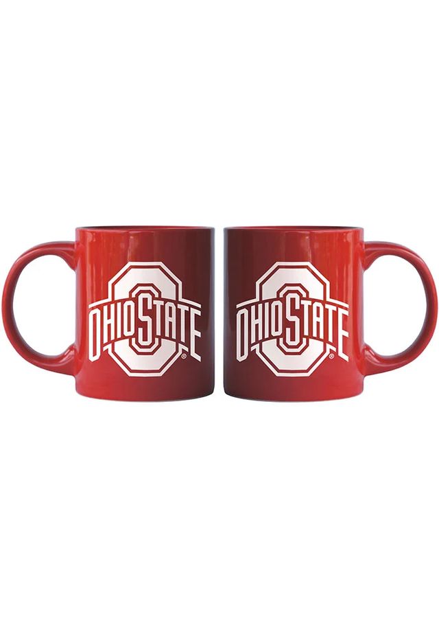 Ohio State Buckeyes 11 oz Rally Ceramic Mug - Red