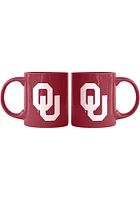 Oklahoma Sooners 11 oz Rally Ceramic Mug - Red
