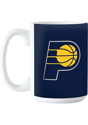 Indiana Pacers 15oz Gameday Ceramic Mug - Navy Blue