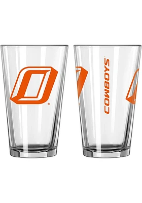 Oklahoma State Cowboys 16 oz Gameday Pint Glass - Orange