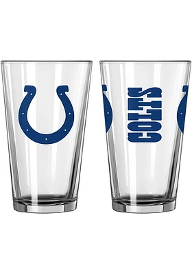 Indianapolis Colts 16 oz Gameday Pint Glass - Blue