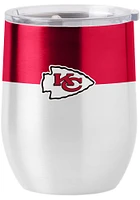 Kansas City Chiefs 16 oz Colorblock Stainless Steel Stemless - Red
