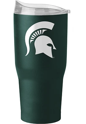 Logo Brands Michigan State Spartans oz Flipside Powder Coat Stainless Steel Tumbler