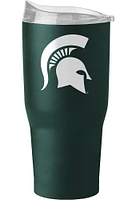 Logo Brands Michigan State Spartans oz Flipside Powder Coat Stainless Steel Tumbler
