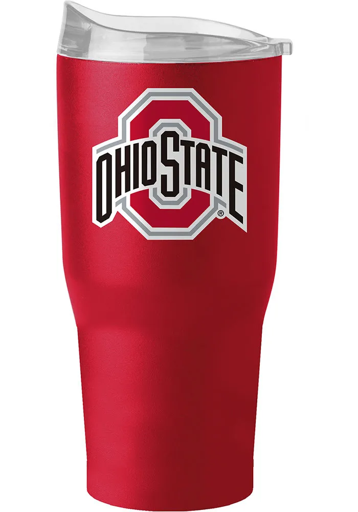 Ohio State Buckeyes oz Flipside Powder Coat Stainless Steel Tumbler