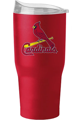 Logo Brands St Louis Cardinals 30 oz Flipside Powder Coat Stainless Steel Tumbler - Red