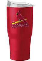 Logo Brands St Louis Cardinals 30 oz Flipside Powder Coat Stainless Steel Tumbler - Red