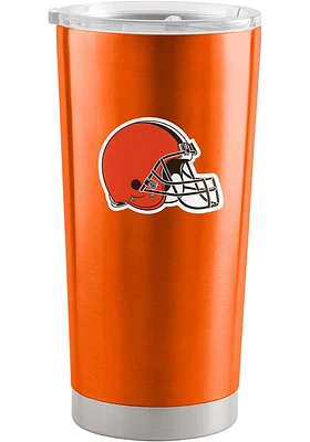 Logo Brands Cleveland Browns 20oz Stainless Steel Tumbler - Brown