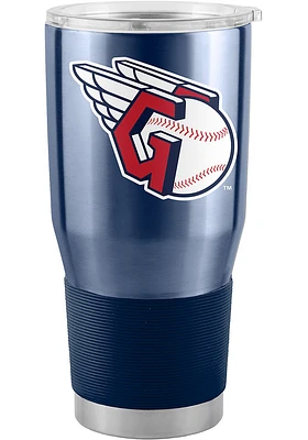 Logo Brands Cleveland Guardians 30oz Stainless Steel Tumbler - Navy Blue