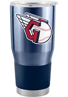 Logo Brands Cleveland Guardians 30oz Stainless Steel Tumbler - Navy Blue