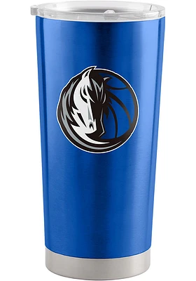 Logo Brands Dallas Mavericks 20oz Stainless Steel Tumbler - Blue