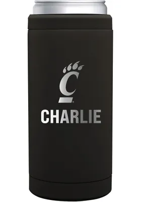 Cincinnati Bearcats Personalized 12 oz Slim Can Stainless Steel Coolie